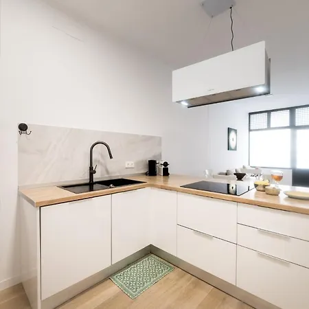 Moonkey - Apto. Albeniz, Con Acogedor Patio Apartment *