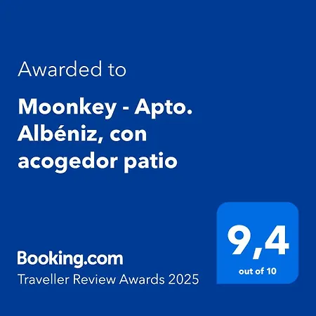 Moonkey - Apto. Albeniz, Con Acogedor Patio Διαμέρισμα Αλικάντε